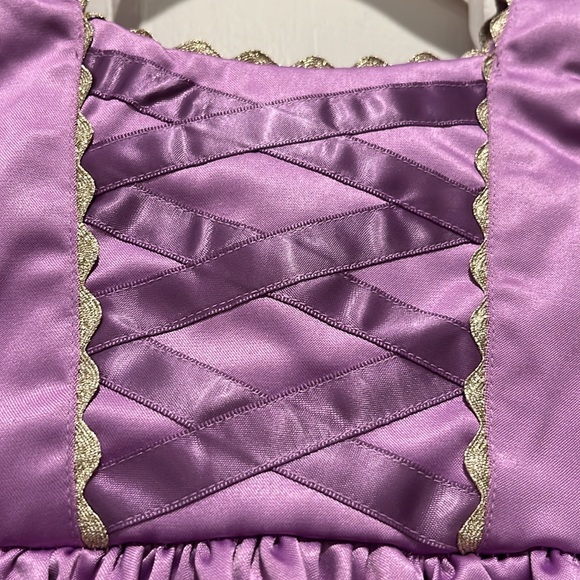 NWT Janie and Jack x Disney RAPUNZEL Purple Princess Dress Size 6-12 Months - Picture 3 of 16